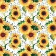 thumbnail image 1 of Bella Sunflower Removable Wallpaper 10'L x 24''W, 1 of 4