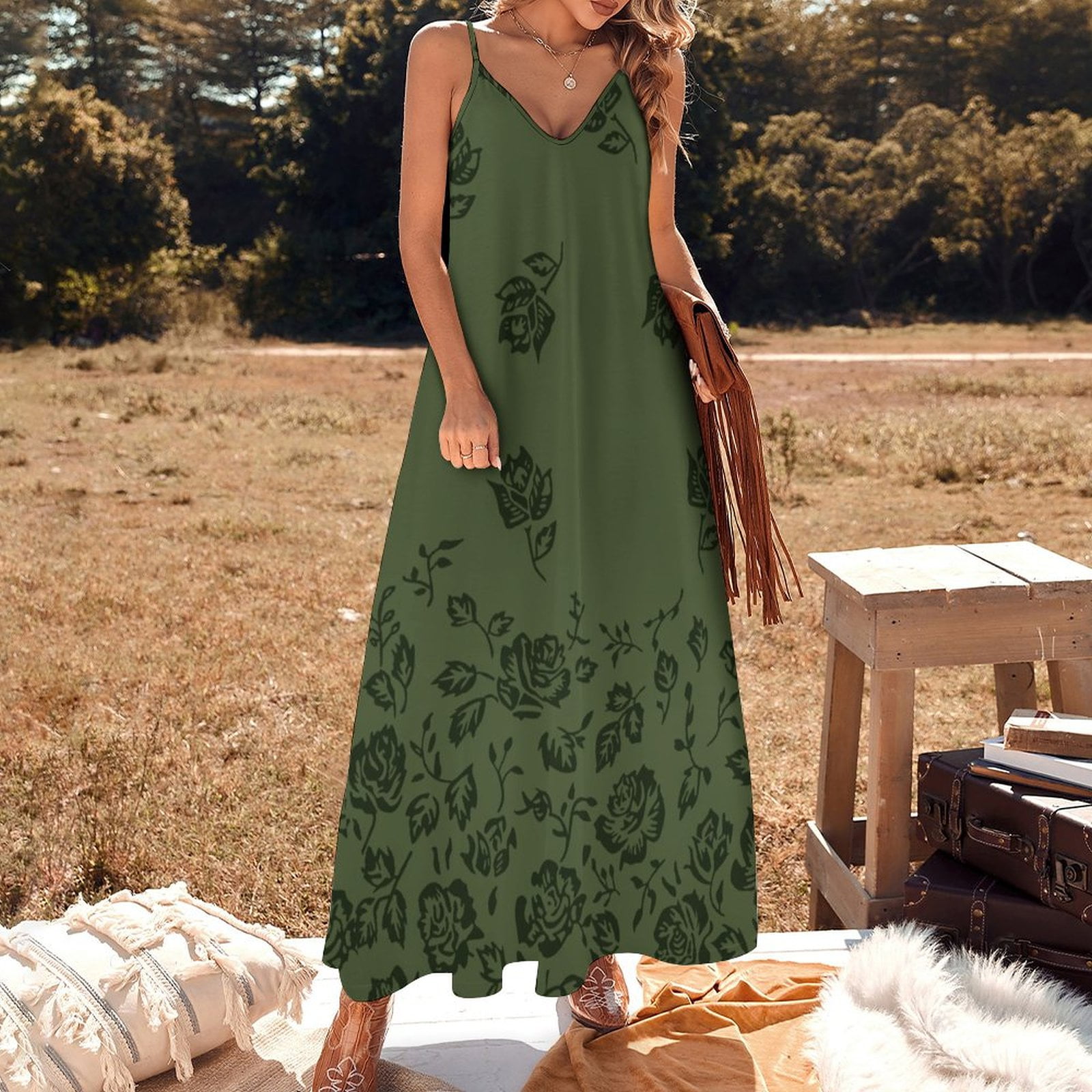 twilight green dress Twilight Tango One-Shoulder Maxi Dress Forest Green