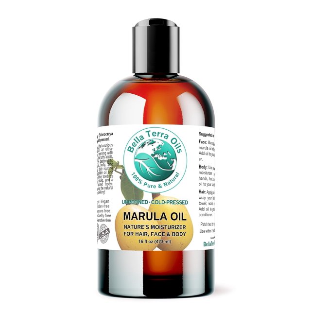 Bella Terra Oils Marula Facial Oil 16 oz A Blend of Nature's Best