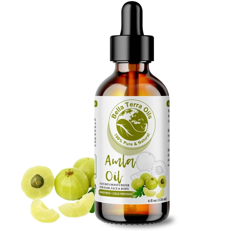 100% Pure Cold-Pressed Moroccan Argan Oil - 4 Fl Oz | For Hair Growth, Skin & Face Moisturizer, Body Care