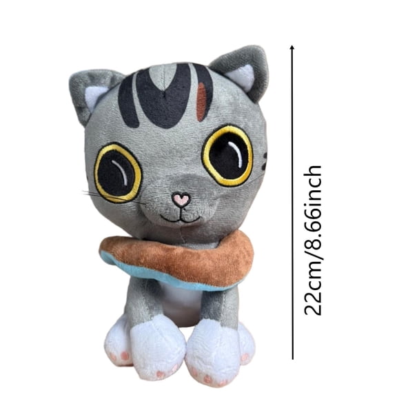 Bella The Cat Plush 8.66 Inch - Super Soft Ralph Bella Cat Stuffed Animal, Collectible Character Plush Toy for Cat Lovers and Fans