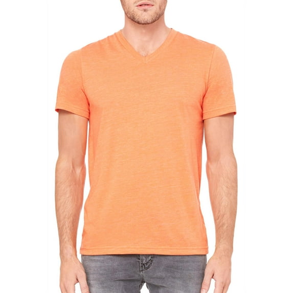 Bella Unisex Triblend V-Neck, Pack of 3