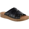 thumbnail image 1 of Bella Vita Italy Tor-Italy Multi Banded Slide Sandals (Women), 1 of 6