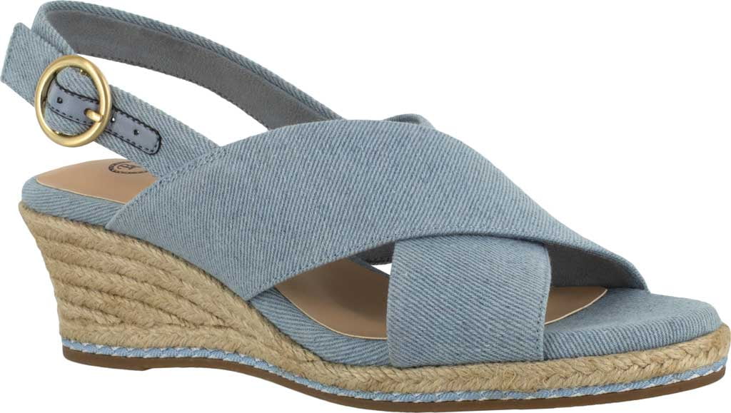 Bella Vita Nadette II Espadrille Wedge Sling Back Sandals (Women) -  Walmart.com