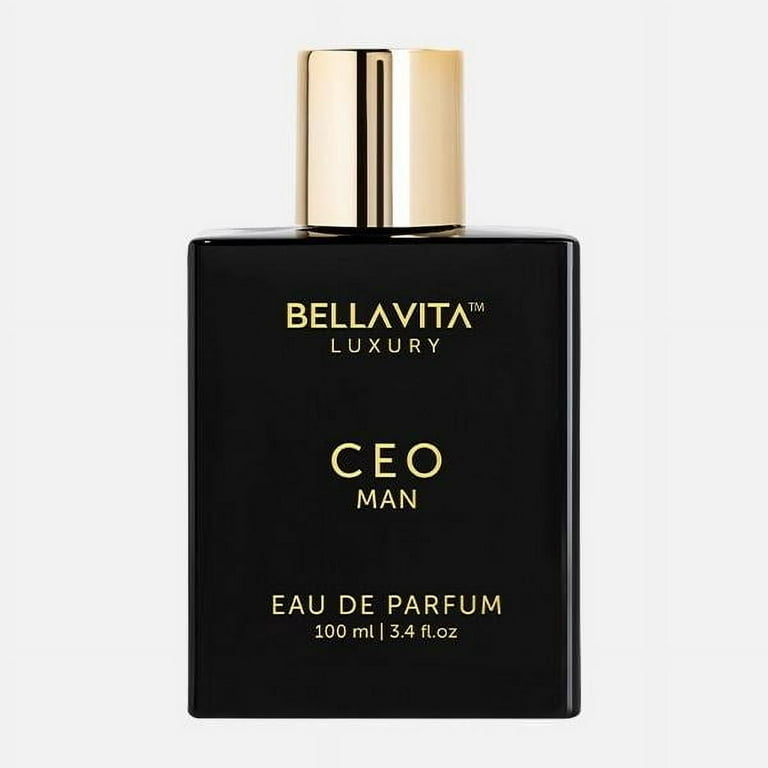 BellaVita Luxury CEO Man Eau De Parfum, 100ml, Long-Lasting Citrus