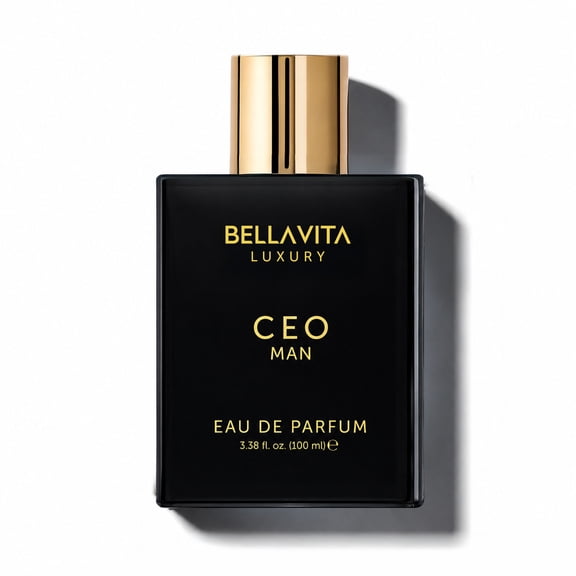 Bellavita Luxury CEO Man Eau De Toilette | Fresh Woody Amber Perfume for Men | Notes of Lemon, Sugar, Lavender, Vetiver, Moss & Tonka | Long-Lasting Office & Daily Wear Fragrance | IFRA-Certified Lux