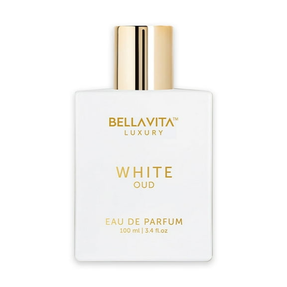 BELLAVITA WHITE Oud Unisex, Perfume for Women and Men, 3.38 oz EDP Spray