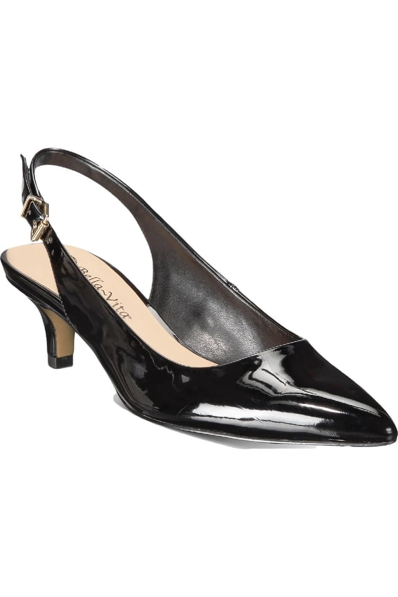 Scarlett II Slingback Pumps On Kitten Heel (Women)