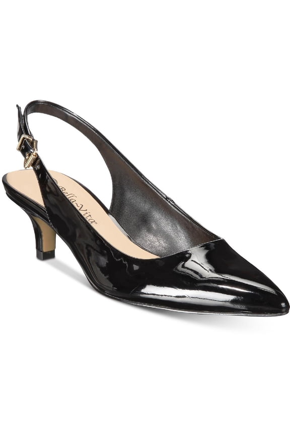 Scarlett II Slingback Pumps On Kitten Heel (Women)