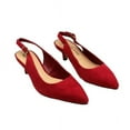 thumbnail image 1 of Bella Vita Scarlett Slingback Pumps On Kitten Heel (Women), 1 of 6