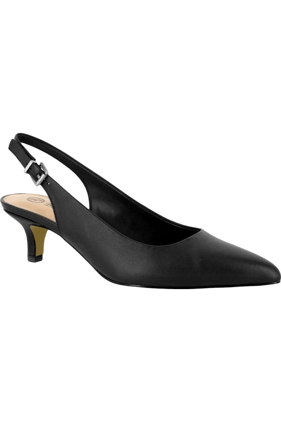 Scarlett Slingback Pumps On Kitten Heel (Women)