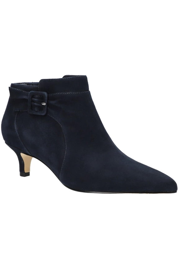 Womens Bindi Suede Pointed Toe Booties