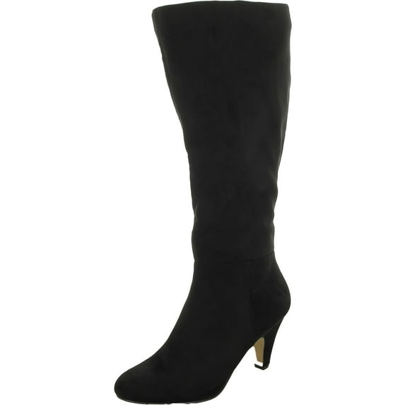 Bella Vita Womens Corrine Plus Faux Suede Knee-High Boots