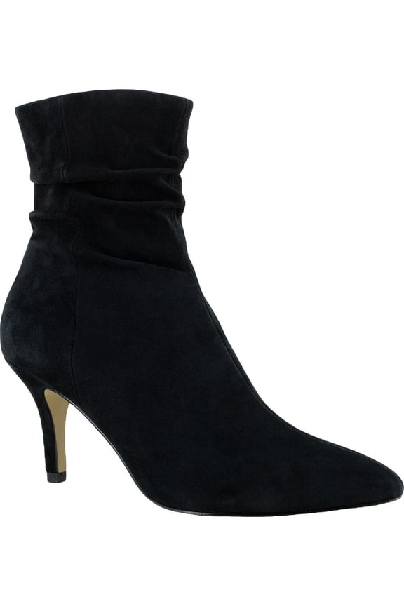 Womens Danielle Suede Heels Dress Boots