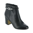 thumbnail image 1 of Bella Vita Womens Diaz Zipper Leather Ankle Boots, 1 of 1