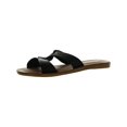 thumbnail image 1 of Bella Vita Womens Dov-taly Leather Slip On Slide Sandals, 1 of 3