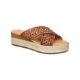 thumbnail image 1 of Bella Vita Womens EXA-ITALY Leather Open Toe Platform Sandals, 1 of 2