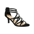 thumbnail image 1 of Bella Vita Womens Karlette Faux Suede Slip On Strappy Sandals, 1 of 2