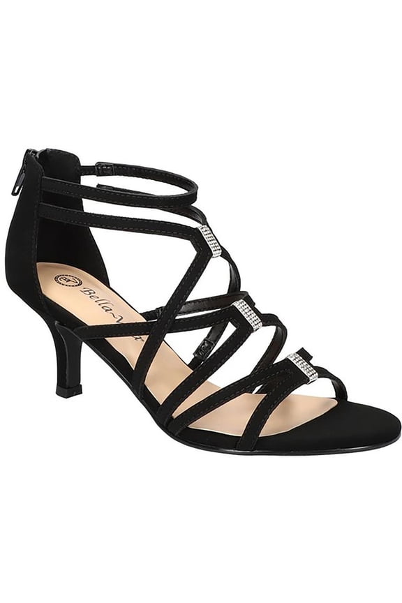 Womens Karlette Open Toe Slip On Strappy Sandals