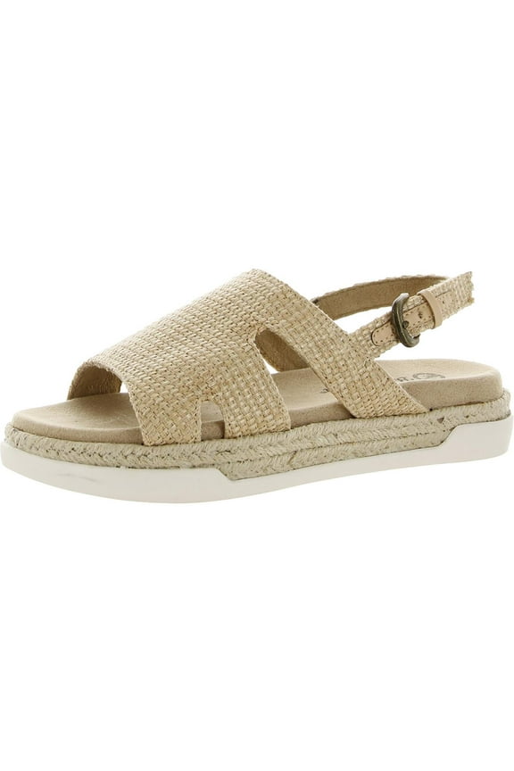 Womens Kato Woven Cut-Out Slingback Sandals