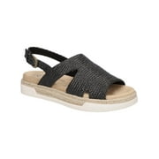 Bella Vita Womens Kato Woven Open Toe Slingback Sandals