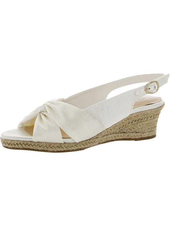 Womens Kimora Slingback Open Toe Wedge Sandals