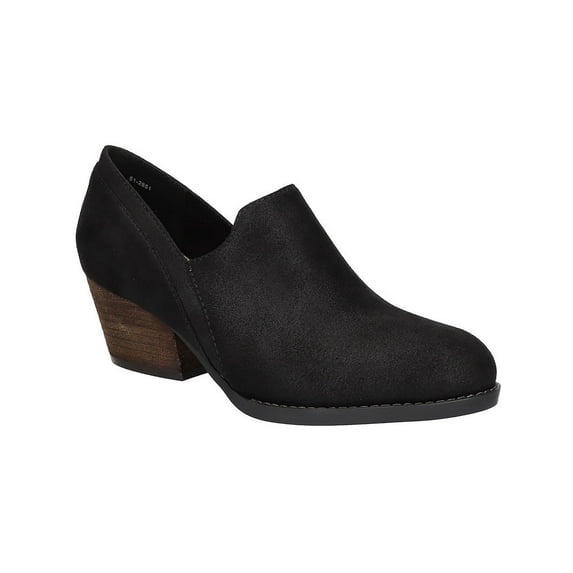 Bella Vita Womens Nakia Laceless Faux Suede Shooties