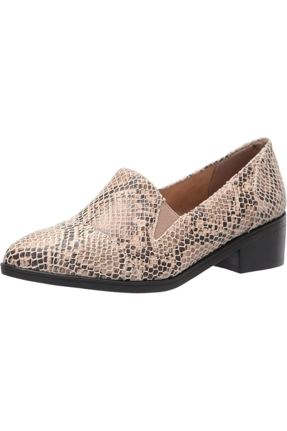 Womens Ohara Loafer 7.5 Wide Natural Snake