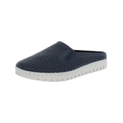 Bella Vita Womens Refresh Perforated Leather Mules