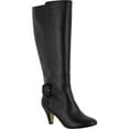 thumbnail image 1 of Bella Vita Womens Troy II Leather Almond Toe Knee-High Boots, 1 of 3