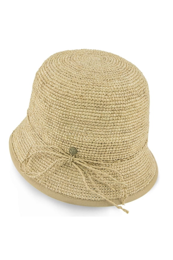 Bella - Walrus Hats Raffia Cloche Hat - H7015