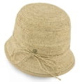 thumbnail image 1 of Bella - Walrus Hats Raffia Cloche Hat - H7015, 1 of 6
