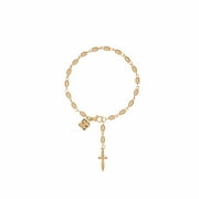 BELLA BY THORNE Dagger Dangle Adult Bracelet,Gold, (Unisex)