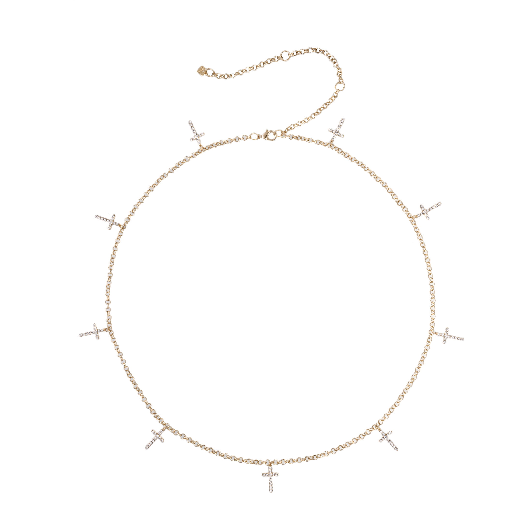 Bella by Thorne Multi Cross Waist Chain Unisex, Gold