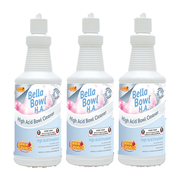 BellaBowl HA High Acid Toilet Bowl Cleaner, Quart