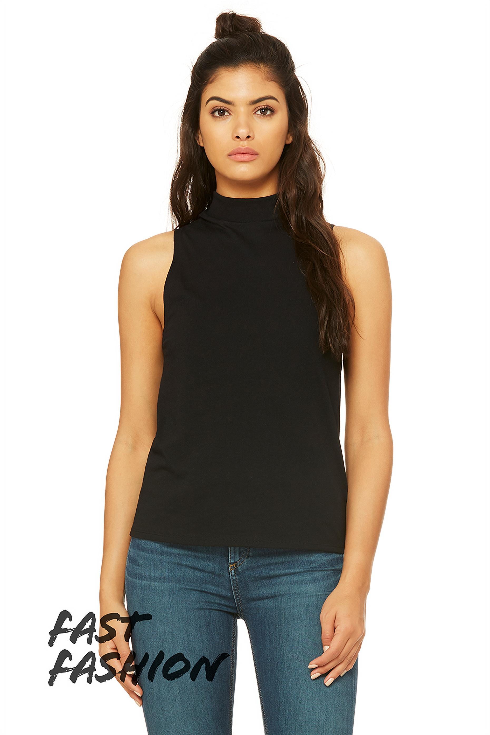 Bella canvas clearance high neck tank