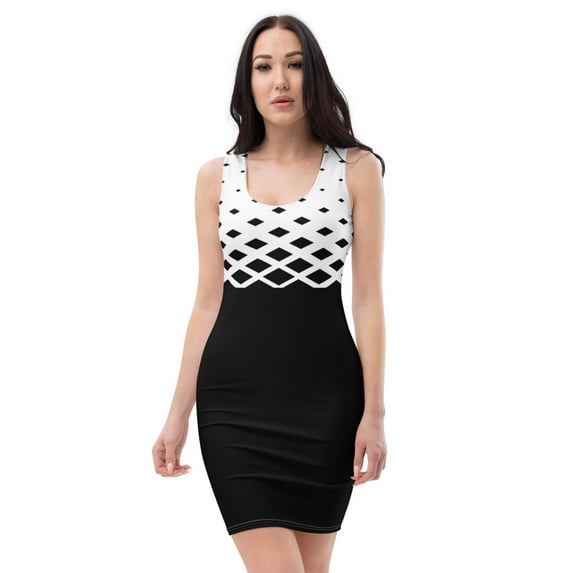 BellaMonica Studios Scoop Neck Tank Top, Office Work Dress Medium