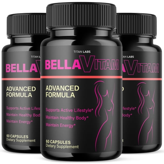 BellaVitam Advanced Formula Pills Supporting Your Active Lifesyle Naturally Bella Vitam 180 Capsules
