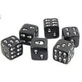 thumbnail image 1 of Bellaa Decorative Black Skull Dice Set of 6 Big 1.75" Inches Each, 1 of 3