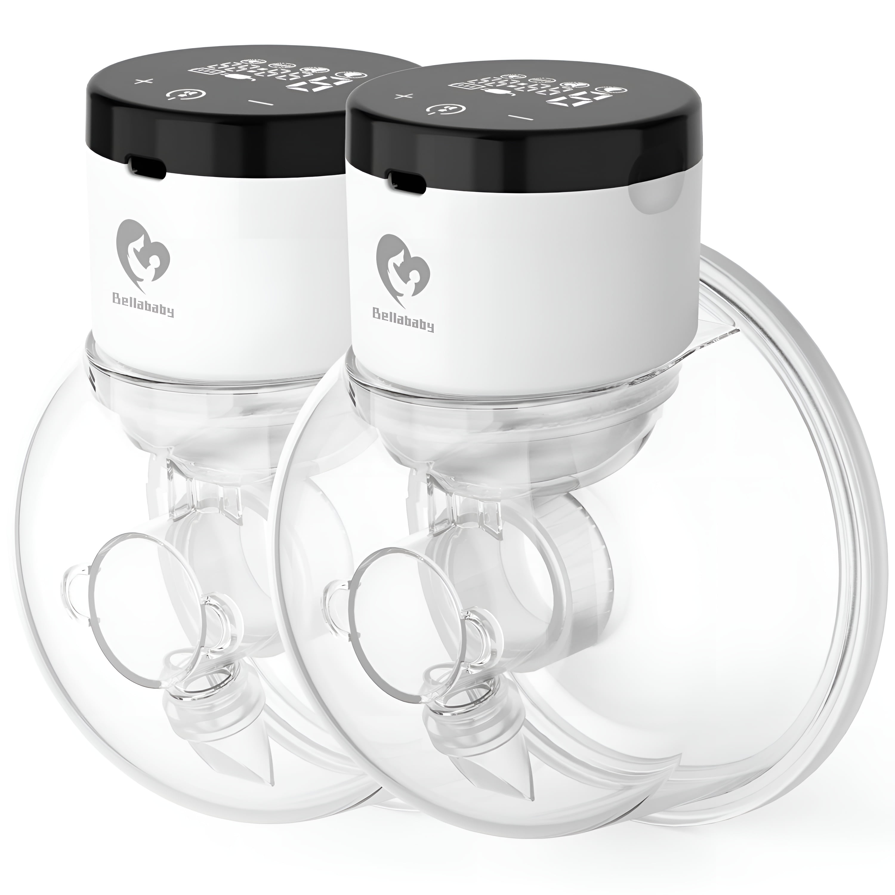 Bellababy Pocket Double Electric Breast Pump Come with Hanging Lanyard  Storage Bags and Adpaters Bottle Thread Changers