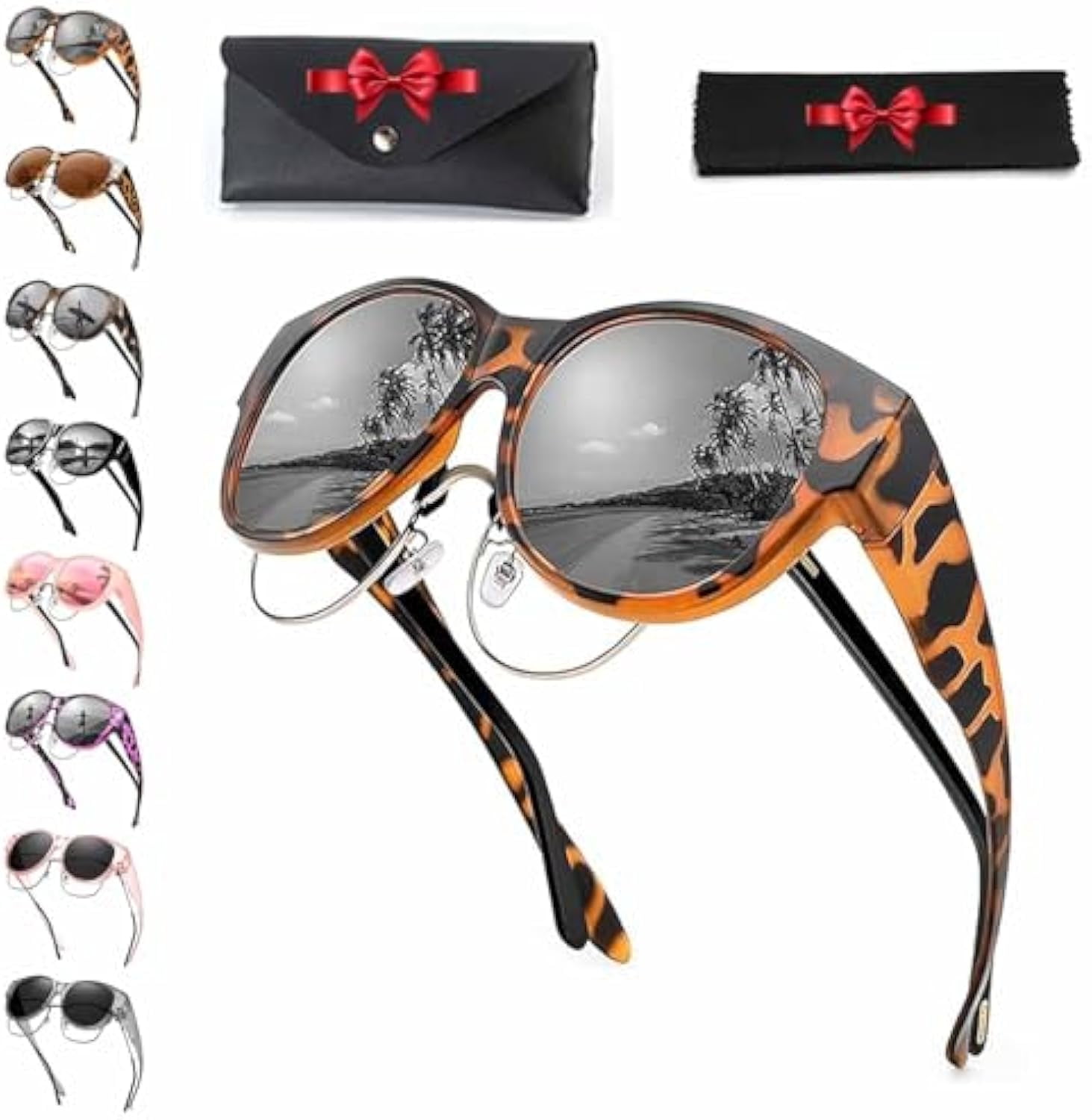 Belladora Fit Over Sunglasses for Women, Polarized Uv400