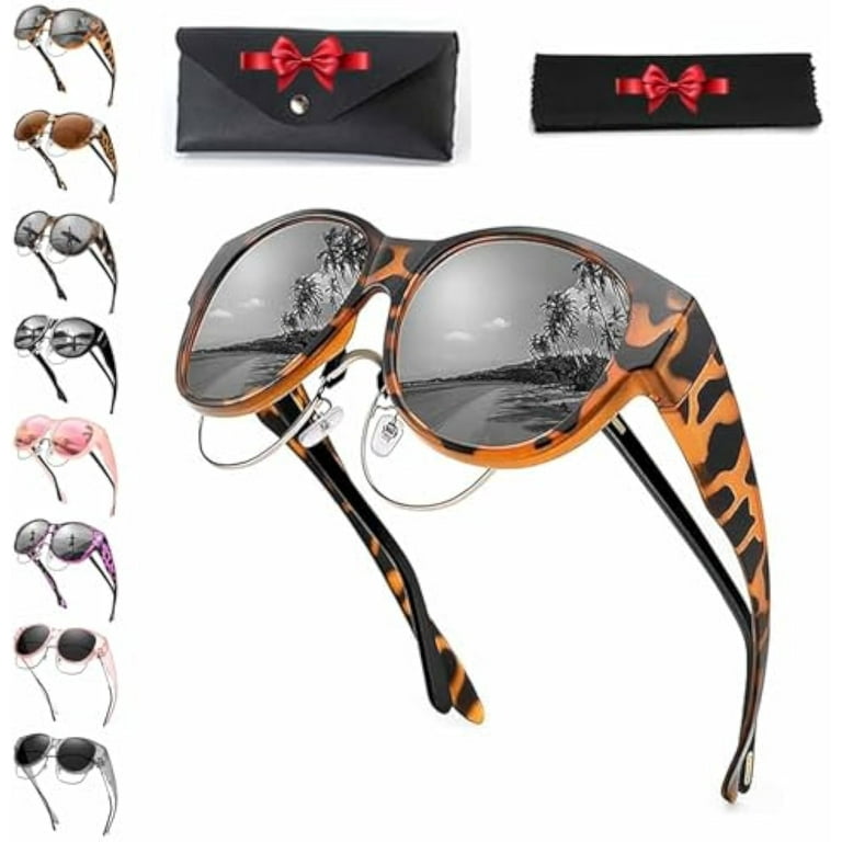 Oversized Polarized Fit Over Sunglasses for Women UV400 Protection Driving Beach Polarized Fit Over Sunglasses for Women – UV400 Protection  main image 3