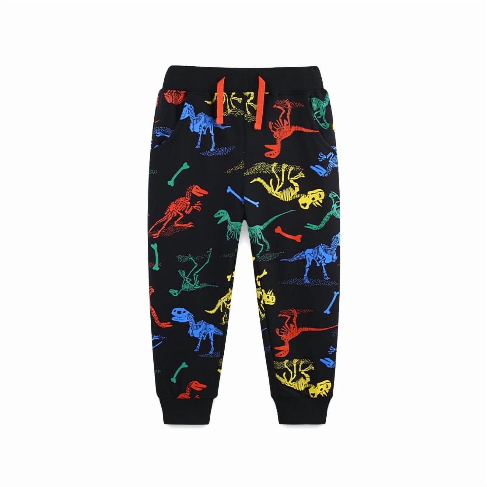 Koton Baby Joggerhose Mit Elastikbund – Dinosaurier-Print, Sweatstoff – Größe 18/24 Monate