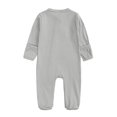 thumbnail image 1 of Bellafa Baby Long Sleeve Romper Jumpsuit, Soft Cotton One Piece Pajamas Boy Girl Snap Closure Coverall Sleeper, 1 of 9