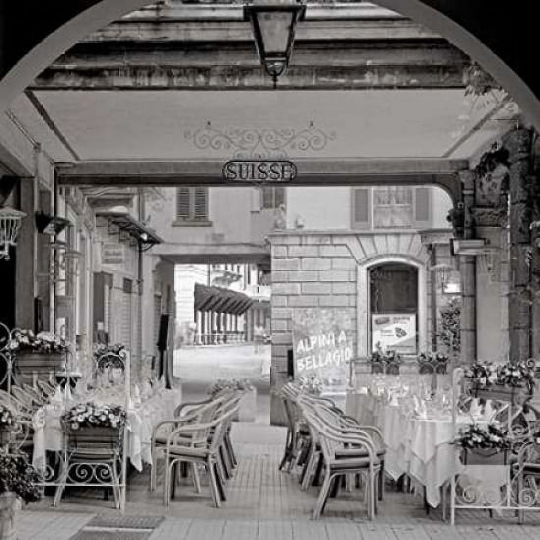 Bellagio Caffe - 2 Canvas Art - Alan Blaustein (24 x 24)