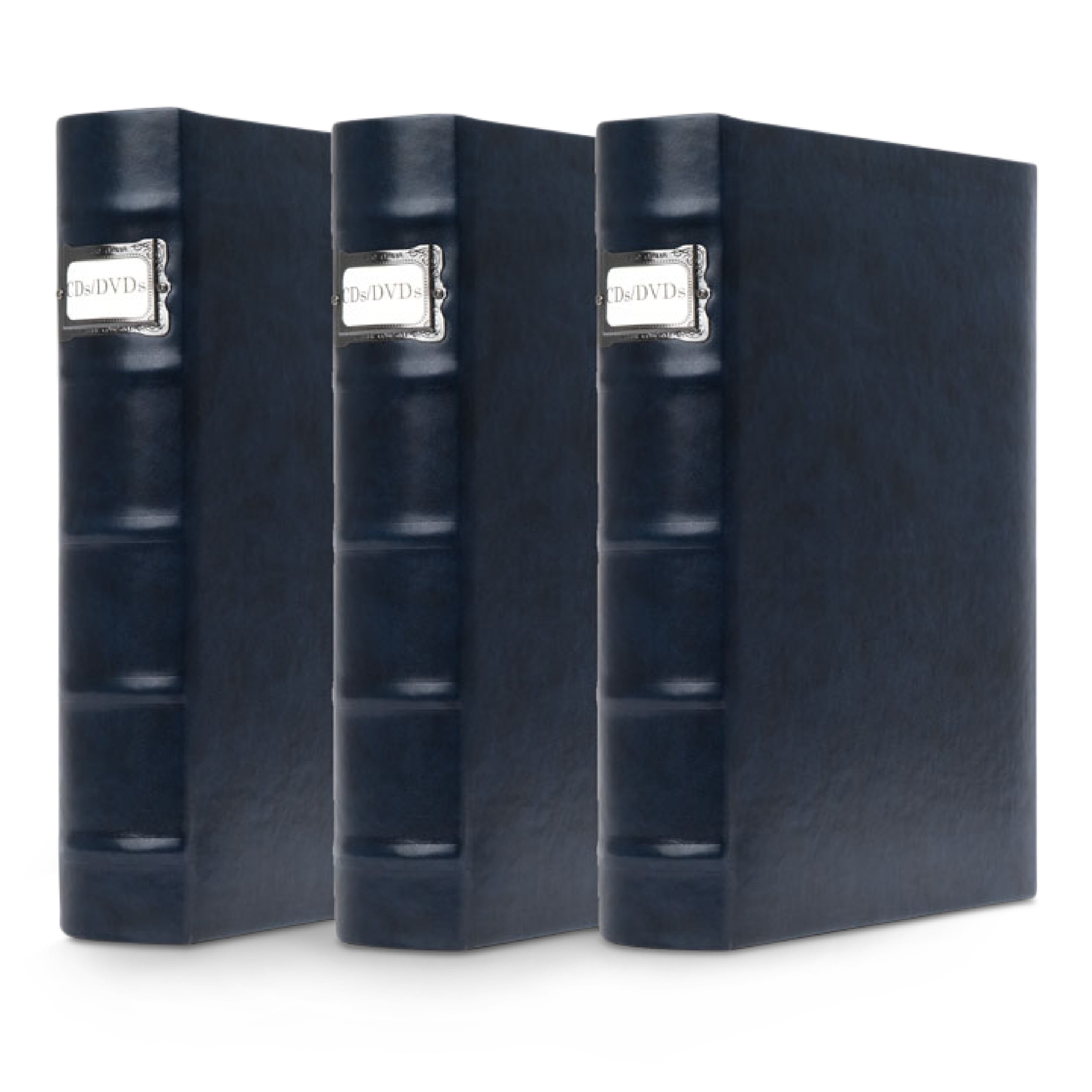 BellagioItalia CD/DVD Storage Binder Corona Lago Leather 144