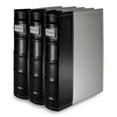 thumbnail image 1 of Bellagio-Italia CD/DVD Storage Binder - Gray - Leather - 144-Disc Capacity - Storage Organizer for DVDs, CDs, Blu Rays, & Video Games - Acid-Free Binder Organizer Sheets - 3 Pack, 1 of 7