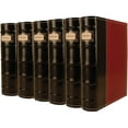 thumbnail image 1 of Bellagio-Italia CD/DVD Storage Binder Set - Burgundy - Leather - 6 Pack - 288-Disc Capacity - Storage Organizer for DVDs, CDs, Blu Rays, & Video Games - Acid-Free Binder Organizer Sheets, 1 of 6