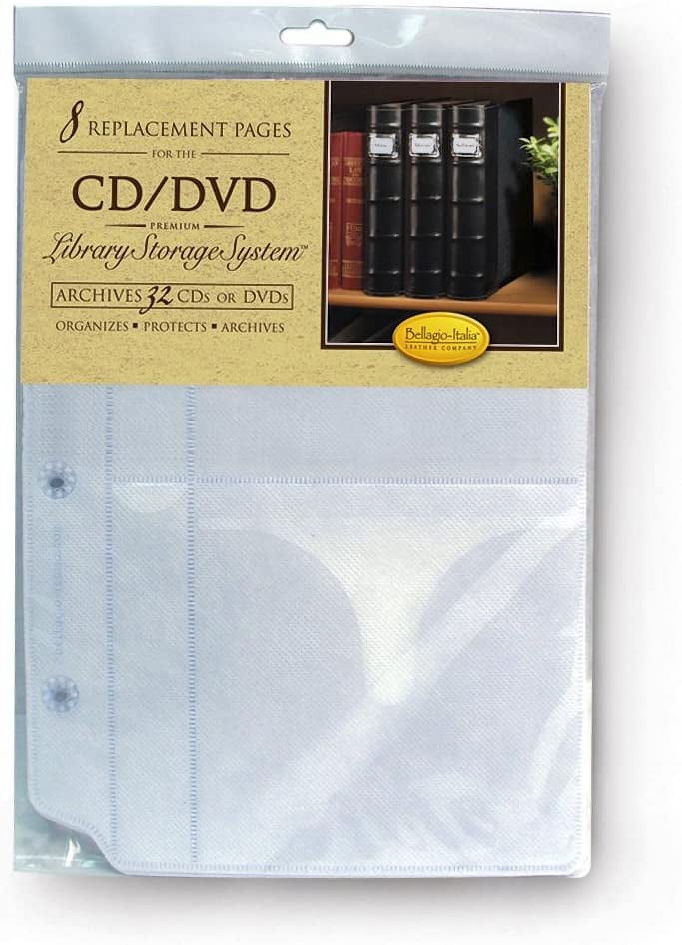 Stock Your Home DVD Storage Box with Opening Holds 28 DVDs, Media Shelf Storage
