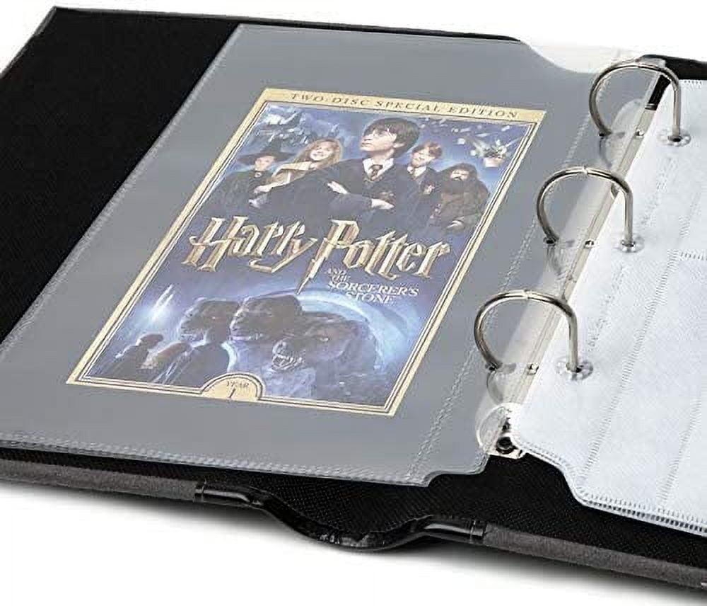 BellagioItalia Page Protector Insert Sheet for DVD Binder Store